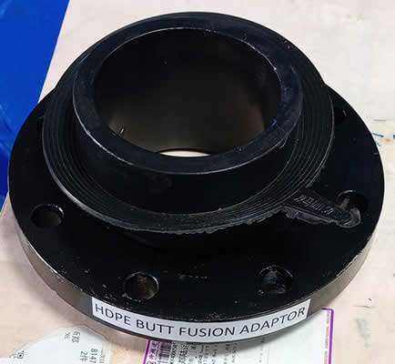 Emcor hass group hdpe butt fusion adaptor 5